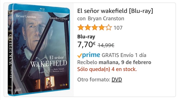 El Señor Wakefield: Oferta a 7.70 euros en Amazon + Breve opinión personal.