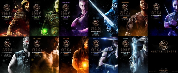 Mortal Kombat. Primer vistazo a los personajes protagonistas.