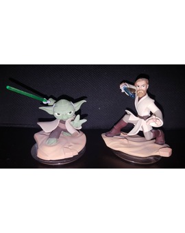 Yoda y Obi-Wan Kenobi: Figuras Star Wars de Disney Infinity