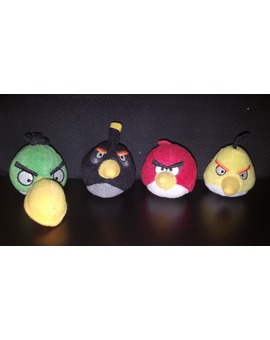 Peluchitos de los Angry Birds.