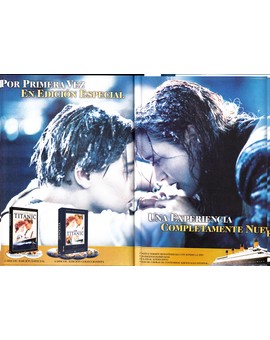 Titanic en DVD : Recordando grandes ediciones (Folleto de su puesta a la venta)