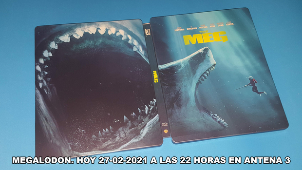 Megalodón + ¿Qué nota le dais a esta pelicula? + Esta noche a las 22:00 horas en Antena 3