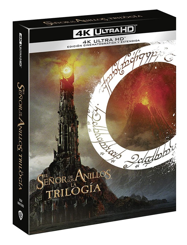 ¡Finalmente si incluirá funda de cartón!. El Señor de los Anillos 4K edición amaray