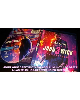 John Wick 3 Parabellum + ¿Qué nota le dais a esta película? + Hoy a las 22:15 h en Cuatro.