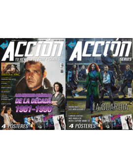 Acción Cine. Portada y posters Abril 2021