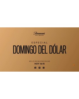 Domingo del Dólar. Hoy 28-03-21 a partir de las 16:15 h en Paramount Network. ¿Cuál es tu favorita?.