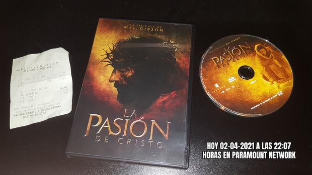 La Pasión de Cristo + ¿Qué nota le dais a esta peli? + Hoy 02-04-2021 a las 22:07 en Paramount 
