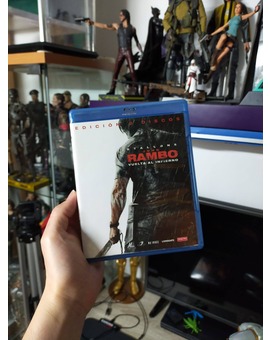 John Rambo. Edición Blu-Ray con extras conseguida por fin gracias al amigo Angel Jesús Martín Soto