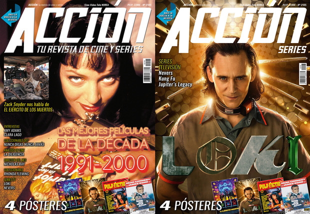 Accion cine. Portada y Pósters Mayo 2021