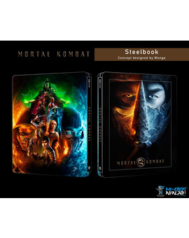 Mortal Kombat (2021). Steelbook Hi-def Ninja