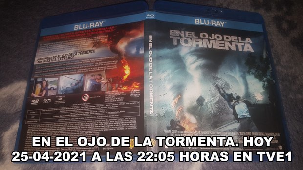 El el ojo de la Tormenta+ ¿Qué nota le dais a esta peli? + Hoy 25-04-2021 a las 22:05 h en TVE1.