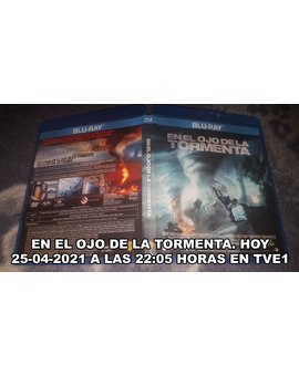 El el ojo de la Tormenta+ ¿Qué nota le dais a esta peli? + Hoy 25-04-2021 a las 22:05 h en TVE1.