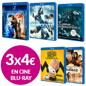 Promoción 3 películas x4 euros en Game