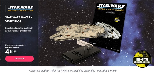 Star Wars Naves y Vehículos. Nueva colección de Planeta DeAgostini
