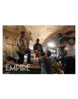 Nueva imagen del rodaje de Jurassic World Dominion. Con toque Español en el barco
