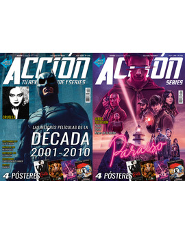 Acción Cine. Portada y posters Junio 2021