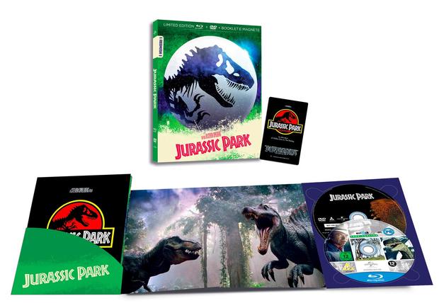 ¿Alguno tenéis esta edición de Jurassic Park?, ¿Qué tal las chuches que incluye(libreto, imán, etc)?