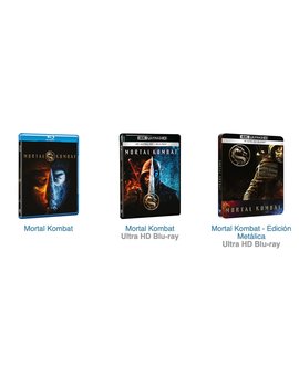 Mortal Kombat. Diseño de las tres ediciones que saldrán en España. ¿Cuál os mola más?