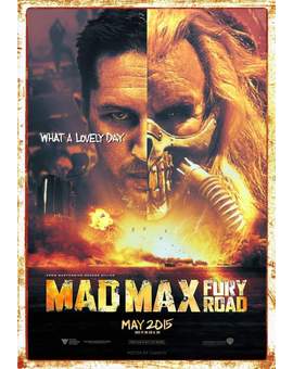 Mad Max Fury Road. Póster