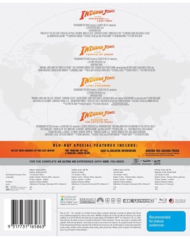 Parece que compartimos discos: Indiana Jones 4K UHD