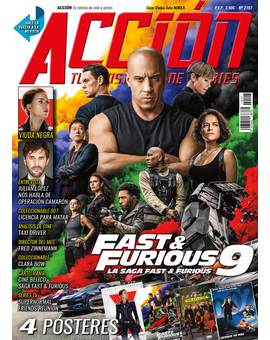 Acción Cine. Portada y posters Junio 2021