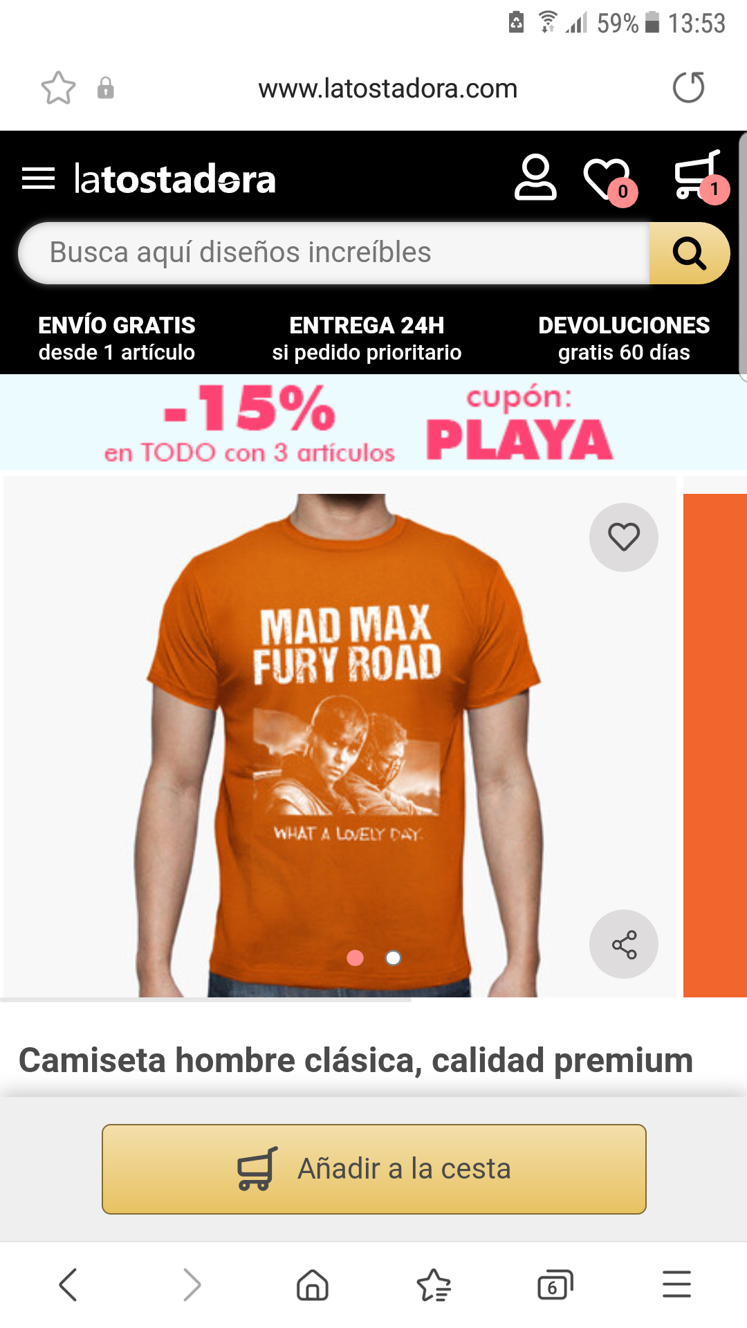 La ¿Que tal es esta tienda?, ¿Son de calidad sus productos y camisetas?.