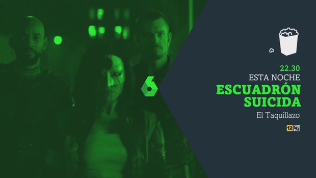Escuadrón Suicida + ¿Qué nota le dais a esta peli? + Hoy 26-07-2021 a las 22:30 en La Sexta.