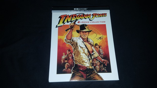 Indiana Jones en 4K. Digipak Italiano. Mis compras.