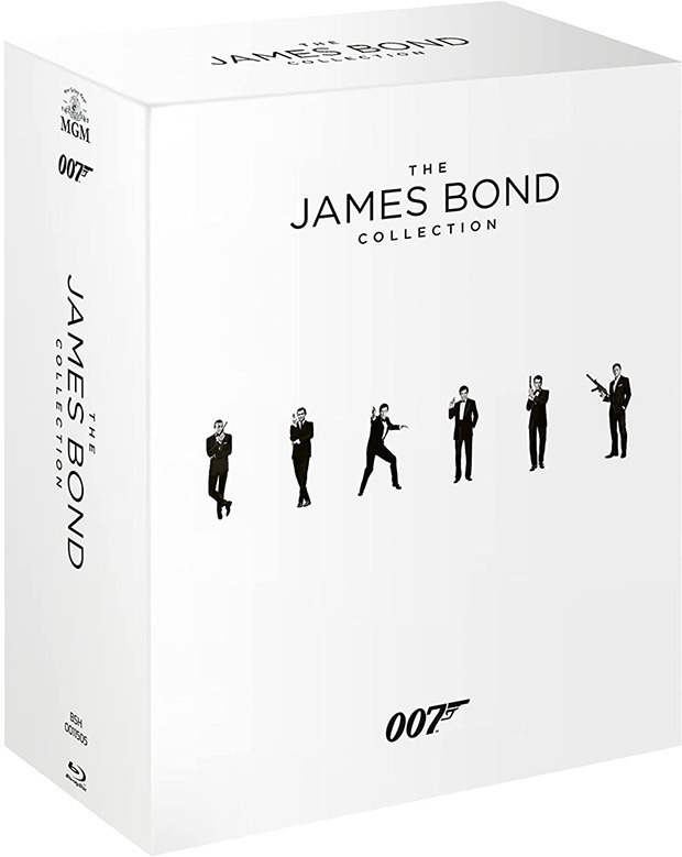 Nueva reedición del pack de James Bond con las 24 películas de la saga para el 21-09-2021