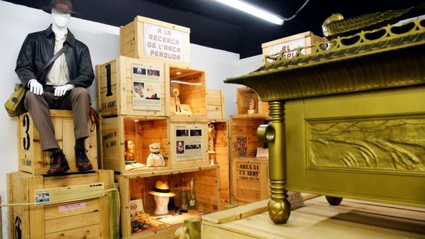 Una exposición celebra los 40 años de Indiana Jones