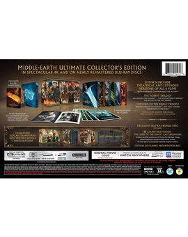 Preventa ya disponible en Amazon.com. Middle Earth 6-Film Ultimate Collector's Edition 