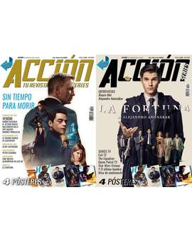 Accion Cine. Portada y posters Octubre 2021