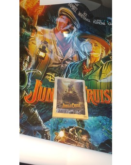 ¡Hora de irse de crucero selvático!. Jungle Cruise steelbook + poster Game. Mi compra 06-10-2021