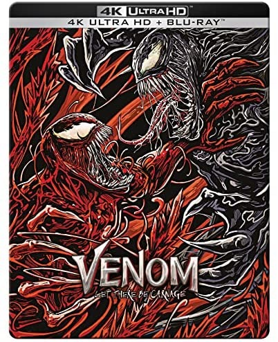 Venom. Habrá Matanza. Diseño del steelbook.