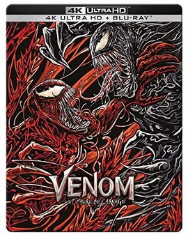 Venom. Habrá Matanza. Diseño del steelbook.