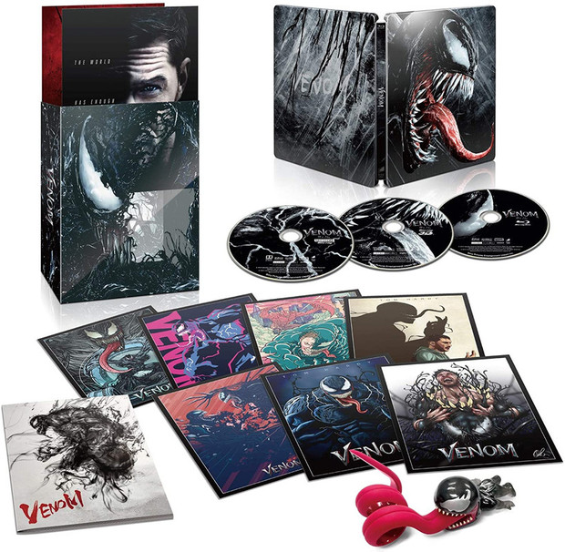 Venom Japan Limited Premium Steel Book Edition (First Press Limited) [4K ULTRA HD + Blu-ray] 
