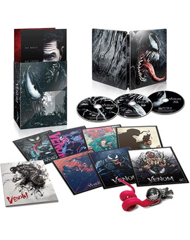 Venom Japan Limited Premium Steel Book Edition (First Press Limited) [4K ULTRA HD + Blu-ray] 