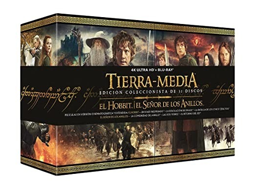 Middle-earth: The Ultimate Collector’s Edition 4K. Unboxing