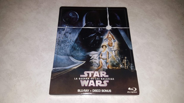 Star Wars Episodio IV Una Nueva Esperanza en Steelbook. Mi Compra 13-11-2021
