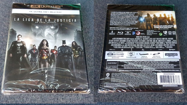 La Liga de la Justicia de Zack Snyder. Edición 4K + Blu-Ray: Mi Compra 17-11-2021