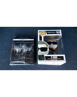 La Liga de la Justicia de Zack Snyder 4K + Funko Terminator Dark Fate T800: Mi Compra 17-11-2021.