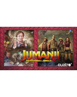 Hoy Jumanji a las 15:45h y Bienvenidos a la Jungla a las 22:15h en Cuatro + ¿Cuál os gusto mas?