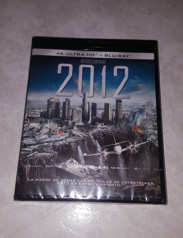 2012 Edición 4k UHD + Blu-Ray. Mi Compra 25-11-2021