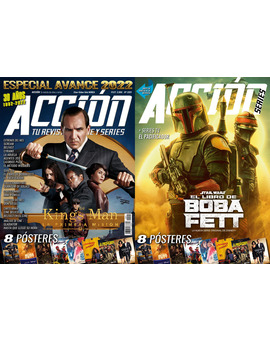 Accion Cine. Portada y posters Enero 2022