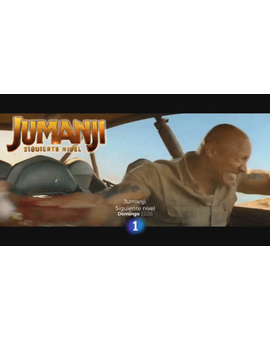 Jumanji Siguiente Nivel + ¿Qué nota le dais? + Hoy 26-12-2021 a las 22:05 h estreno en TV en La 1.