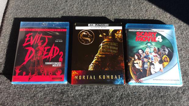 De Melchor: Evil Dead 2, Mortal Kombat y Scary Movie 4.