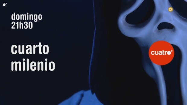 La historia real detrás de Scream: el domingo 23-01-2022 a las 21:30 h. en 'Cuarto milenio'