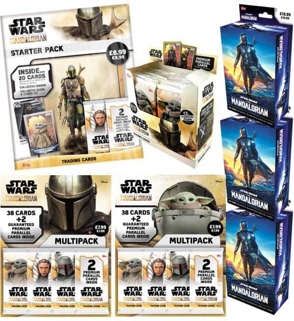 The Mandalorian. Cartas de colección en los quioscos.