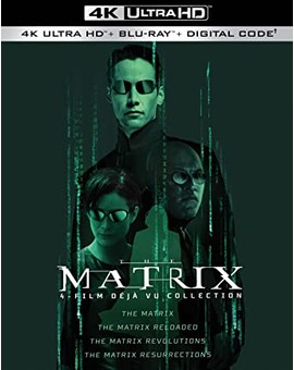 Pack 4K UHD con toda la saga de Matrix para Abril de 2022.