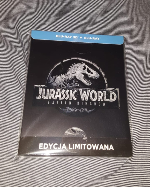 Jurassic World: Fallen Kingdom Steelbook (Con logo): Mi Compra 01-02-2022